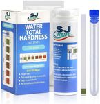 Water Hardness Test Kit - Fast & Accurate Water Quality Testing Kit for Water Softener, Swimming Pool, Fish Tank, & Spa Hardness Test |150 Water Hardness Test Strips for 150 Tests|0-425 ppm & 0-25 gpg