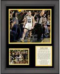 HOFSM.COM Hall of Fame Sports Memorabilia Framed Caitlin Clark 2024 Naismith Player of the Year Scoring Leader NCAA College Basketball 11""x14"" Three Photo Collage