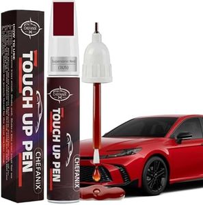 Supersonic Red (3U5) Touch Up Paint Pen Compatible with Toyota - Exact Color Match, 2-in-1 Brush & Pen,Car Paint Scratch Repair Kit for RAV4/Camry/Corolla/Tacoma/Highlander/Sienna
