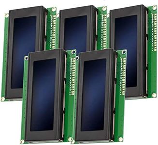 AZDelivery 5 x HD44780 2004 LCD Display 4x20 Zeichen mit blauem Hintergrund und weißen Zeichen kompatibel mit Arduino und Raspberry Pi inklusive E-Book!