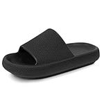 Menore Slippers for Women and Men Quick Drying EVA Open Toe Soft Slippers Non-Slip Soft Shower Spa Bath Pool Gym House Sandals for Indoor & Outdoor