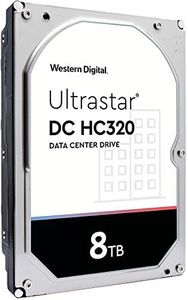 Western Digital 3.5in 26.1MM 8000GB 256MB 7200RPM SATA Ultra 512E SE DC HC320 Hard Drives, 0B36404