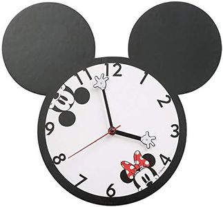 Vandor Disney Mickey & Minnie Mouse Shaped Deco Wall Clock