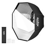 Godox Portable 120cm/47.2" Umbrella Octagon Softbox Reflector with Carrying Bag for Studio Photo Flash Speedlight