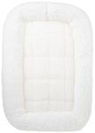 MidWest Homes for Pets Pet Bed for Dog Carrier & Travel Carrier; Pet Bed Fits 48.26 cm Plastic Pet Carriers for Toy Dog Breeds & Small Cats; White; 40818-F