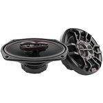 DS18 G6.9Xi GEN-X 6x9 3-Way Coaxial Speakers 180 Watts 4-Ohm with Mylar Dome Tweeters - Grill Included - Full Range Speaker Great for Car Stereo Sound System - Pair