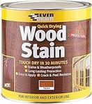 Everbuild Satin Wood Stain – Indoor And Outdoor Use – Weatherproof – UV-Resistant – Quick Drying – Solvent Free – Teak – 750ml