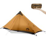 Night Cat Backpacking Tent Ultralight Waterproof Professional Hiking Tent for 1 Person Man Camping Double Layer