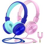 KLYLOP Kids Headphones with Microphone