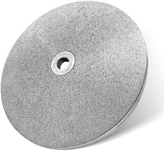 UF-SHARP Double-Sided CBN Grinding Disk for WS3000, for Sharpening Woodworking Tools、High Speed Steel Tools (80/180 Grit)