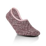 World's Softest Weekend Collection Women's Medium Sherpa-Lined Ragg Slipper, Abigail