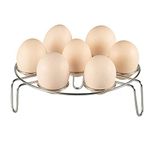 Alamic Trivet Basket Stand For Pressure Cooker Stainless Steel Egg Steamer Rack For Instant Pot, 1 Pack, 8 quart