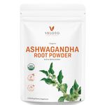 Organic Ashwagandha Powder, Ashwagandha Root Extracts, Fatigue, Adrenal & Immune Support, All Natural Stress Support and Sleep Aid, No Filler, No Additives, No GMO, Gluten Free, 1lb/454 g