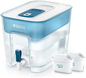 Brita Water Purifier, Tank Type, PFOS/PFOA Removal Tested, Filtered Water Capacity: 1.9 gal (4.85 L) (Total Capacity: 2.2 gal (8.2 L) [Genuine Japanese Product] Flow Maxtra Pro Pure Performance