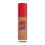Rimmel Lasting Finish 35Hr Foundation 420 Warm Toffee, Full Coverage, Hydrating, SPF20, Hyaluronic Acid, Vitamin E, 2% Niacinamide, All Day Wear, Vegan, Cruelty Free