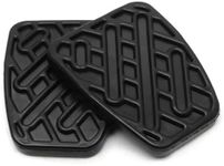 ROBUST 2 Pcs Brake & Clutch Pedal Pad Rubbers for Nissan Qashqai 46531JD00A 2007-2016