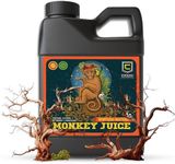 Cronk Nutrients Monkey Juice – Bacillus Root Inoculant – Organic Solution to Increase Your Plants Health – Root Mass Enhancer for Plant Growth and Flowering Boost - 1L