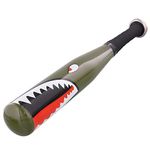 United Pacific 99136 P-40 “Warhawk” Shark Mouth 17" Aluminum Tire Checker Bat, Training Bat, Home/Car/Self Defense, Fishwacker Bat, Fish Bat - ONE Bat