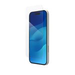 ZAGG InvisibleShield Glass Elite VisionGuard Tempered Glass Screen Protector for iPhone 15 [6.1-Inch], Case-Friendly, Smudge & Scratch-Resistant, Blue Light Filter, Shockproof (Transparent)