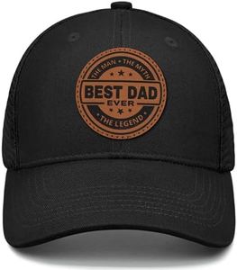 Dad Hat Best Dad Ever Hat Fathers Day Christmas Birthday Gifts for Dad Papa from Daughter Son 100% Cotton Hat Baseball Cap