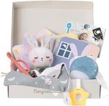 Taf Toys Newborn Bedtime Kit - Ultimate with 12 Activities for a Smooth Bedtime Routine - Includes Music and Light Unit - Ideal New Baby Boy or Girl (Bedtime kit)