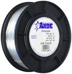 Ande Monofilament Line (Clear, 12 -Pounds test, 1/4# spool)