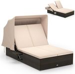 RELAX4LIFE Outdoor Daybed with Retr