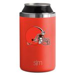 Simple Modern Officially Licensed NFL Cleveland Browns Gifts for Men, Women, Dads, Fathers Day | Insulated Ranger Can Cooler for Standard 12oz Cans - Beer, Seltzer, and Soda