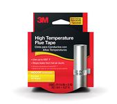 3M 2113NA High-Temperature Flue Tape, 1.5" X 5 yd Silver, 1 Roll/Pack