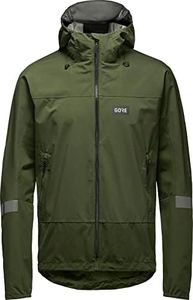 GORE WEAR Men's Lupra Cycling Jacket, Utility Green, Large
