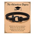 PINKDODO Graduation Gifts for Him 2024, Class of 2024 Graduation Gifts, Middle High School College 5th 6th 8th Grade Congratulations Graduate Bracelet Graduation Senior Gifts Ideas for Teenage Teen Boys