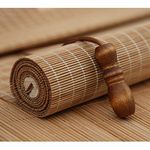 Bamboo Blinds, Bamboo Roller Window Shades, Wood Roman Shades, Sunshade Blinds, Outdoor Light Filtering Roll Up Blinds, for Window/door/patio,WxH-50x80cm/20x31in