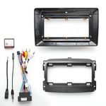 Sound-way - 10" inch in dash car stereo adapter mounting fascia kit for Fiat 500L - KA22-550