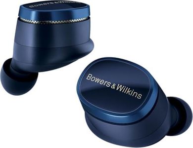 Bowers & Wilkins Pi8 True Wireless Active Noise Cancelling Headphones Bluetooth AptX Charging Case with Wireless Audio Transmission - Midnight Blue