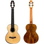 Flight Ukeleles Voyager All Solid Tenor Ukulele - Active Pickup, Multicolour,One Size,ALMVOYTEQA