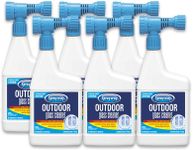 Sprayway Outdoor Glass Cleaner, 32oz, Pack of 6 | Streak-Free Shine, Foaming Action | Ideal for Windows, Patio Doors, and Outdoor Glass Surfaces