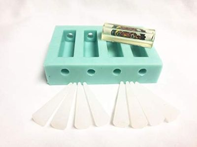 HCC Slimline Series 4 Cavity Silicone Mold Tube-in Label Casting