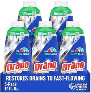 Drano Dual-Force Foamer Clog Remover, 17 oz (Pack of 5)