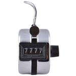 Sadvidhya Hand Tally Counter,4 Digit Counting Machine (Steel)