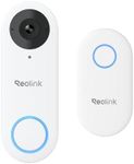 Reolink 5MP Video Doorbell PoE Camera with Chime, 3:4 Head-to-Toe View, 2-Way Audio, Person/Package Detection, Outdoor Waterproof, Smart Alerts, Supports NVR (Wired, 2024