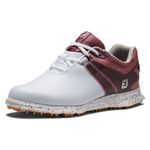 FootJoy Women's Pro|sl Sport Golf Shoe, White Black Burgundy, 7 UK