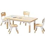 Brelley Kids Table and 4 Chairs Set