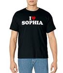 I Love Sophia - Heart T-Shirt