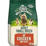 James Wellbeloved Adult Small Breed Chicken and Rice 1.5 kg Bag, Hypoallergenic Dry Dog Food