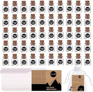 Bulk 50 Have a Little Faith Card Christian Gifts for Women, School Church Wedding Baptism Unique Christian Religious Inspirational Gifts for Women Men(Circle-50)