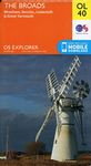 The Broads Map | Wroxham, Beccles, Lowestoft & Great Yarmouth | Ordnance Survey | OS Explorer Map OL40 | England | Walks | Hiking | Maps | Adventure