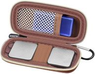 Heart Monitor Case Compatible with AliveCor Kardia Mobile ECG/for KardiaMobile 6L for Apple and Android Device - CASE ONLY (Brown)