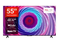 TCL 55RC650K 55-inch QLED Pro Television, 4K Ultra HD, Roku TV (Smart TV with Dolby Vision & Audio, HDR 10+, compatible with Google assistant & Alexa)