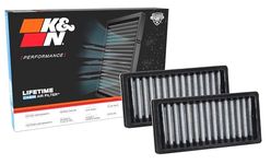 K&N VF1010 Washable & Reusable Cabin Air Filter Cleans and Freshens Incoming Air for your 2011-2016 JEEP Wrangler