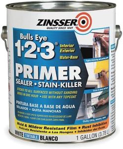 Zinsser 1 gal. Interior/Exterior Stain Blocking Primer/Sealer s 350 to 450 sq. ft./gal, White - 2001